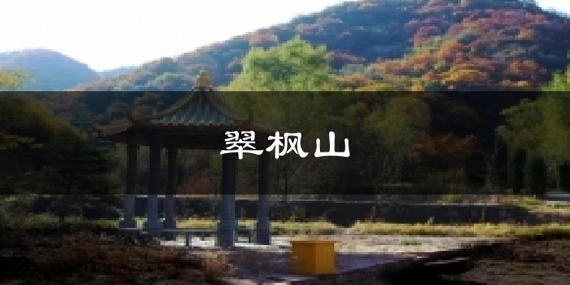 翠枫山天气未来15天